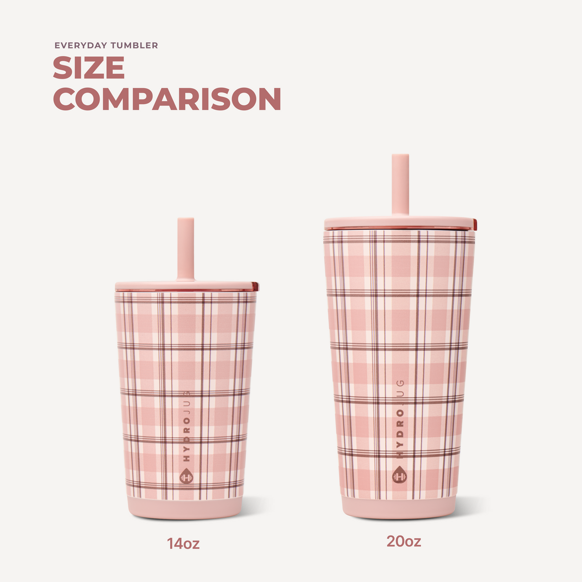 Everyday Tumbler 14Oz - Pillow Talk Plaid - US 1616