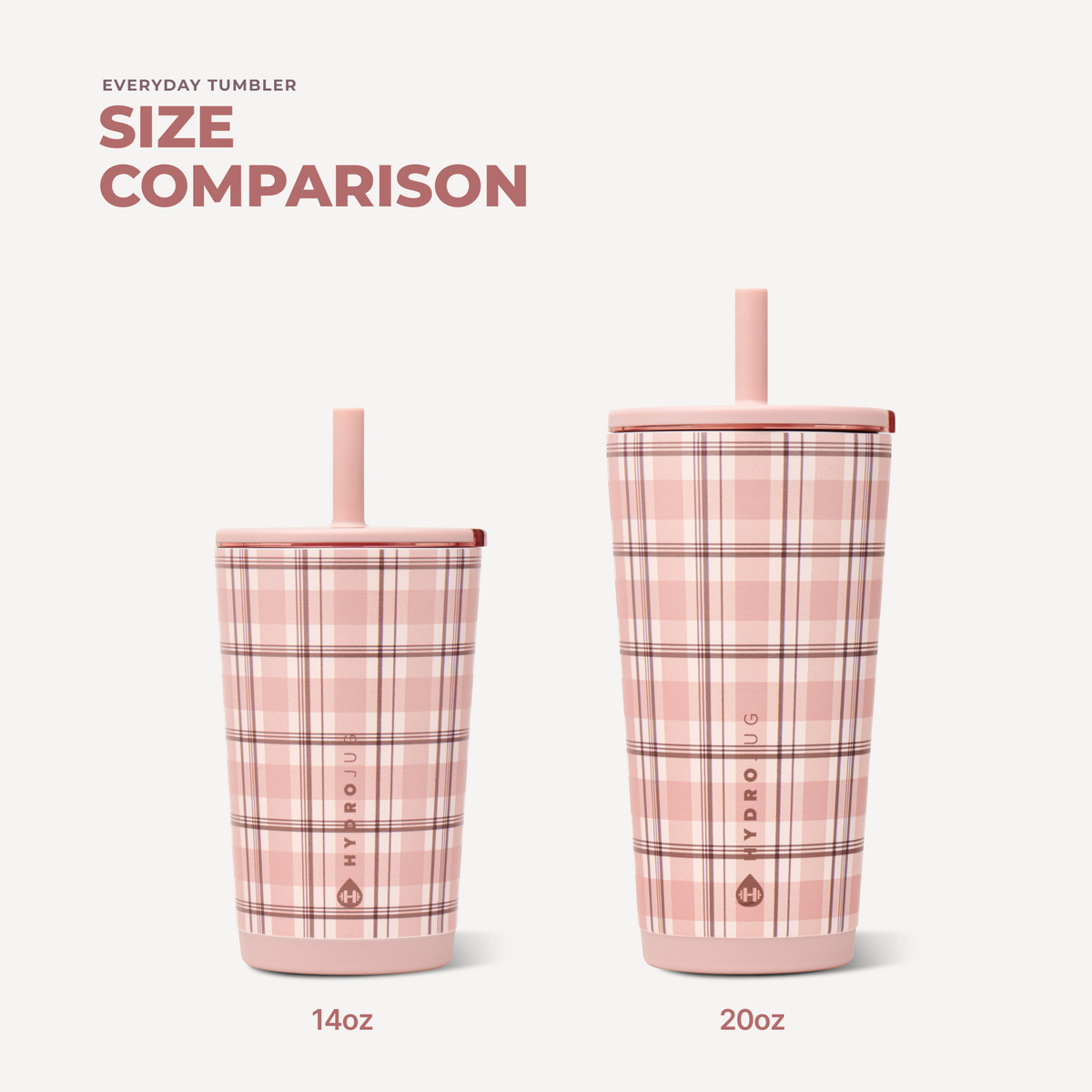 Everyday Tumbler 20Oz - Pillow Talk Plaid - US 2786