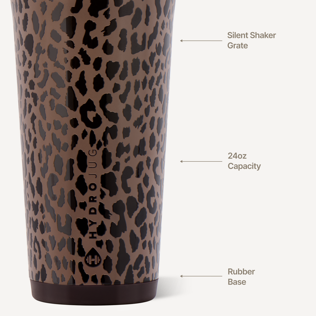 Insulated Shaker (24Oz) - Brown Leopard - US 1569