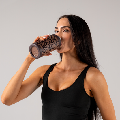 Can Cooler (16Oz) - Brown Leopard - US 3231