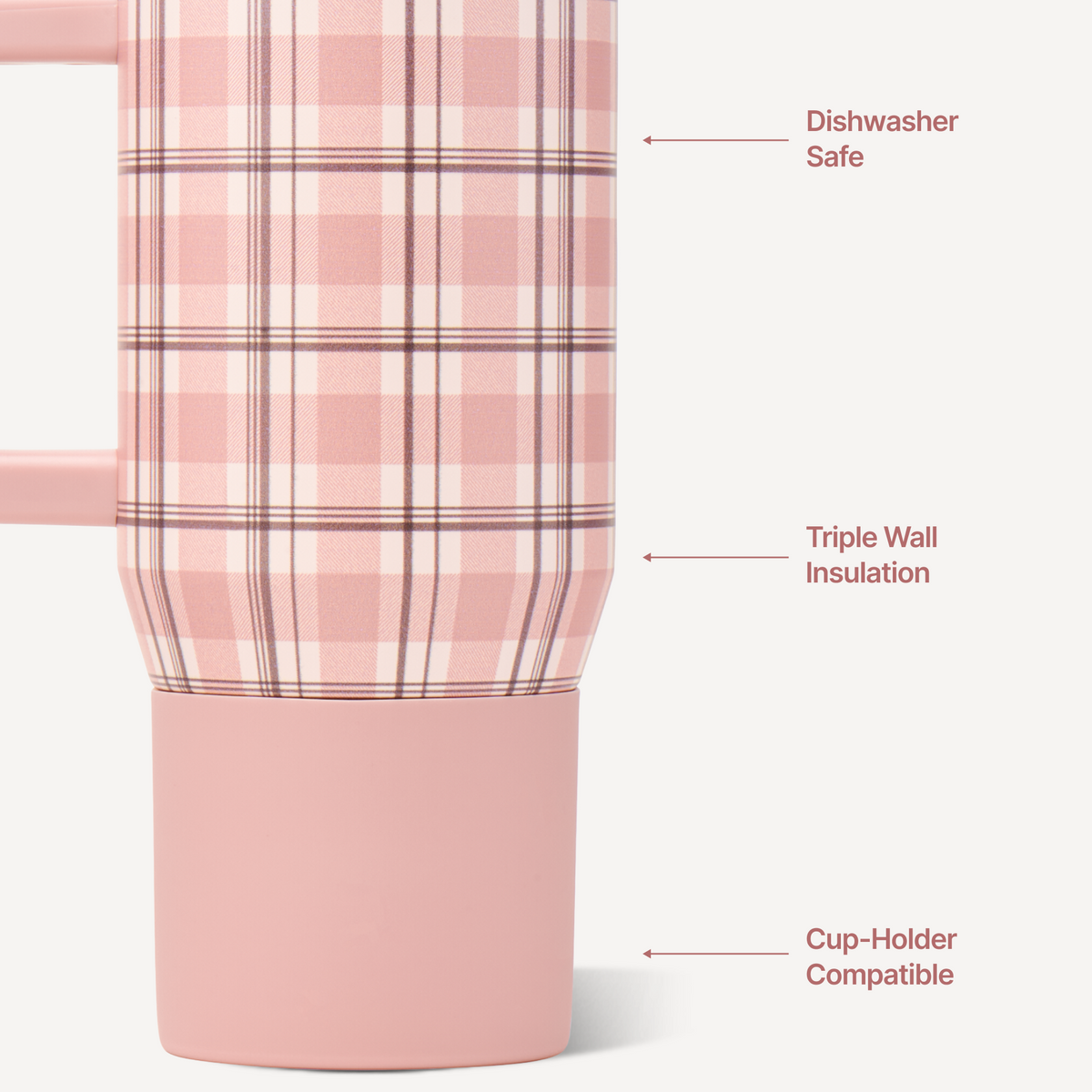Coffee Traveler - Pillow Talk Plaid - US 0591