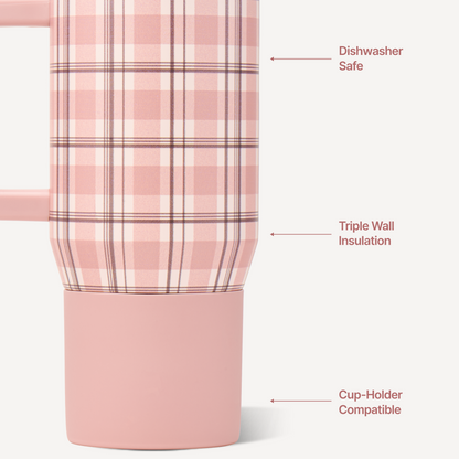 Coffee Traveler - Pillow Talk Plaid - US 0591