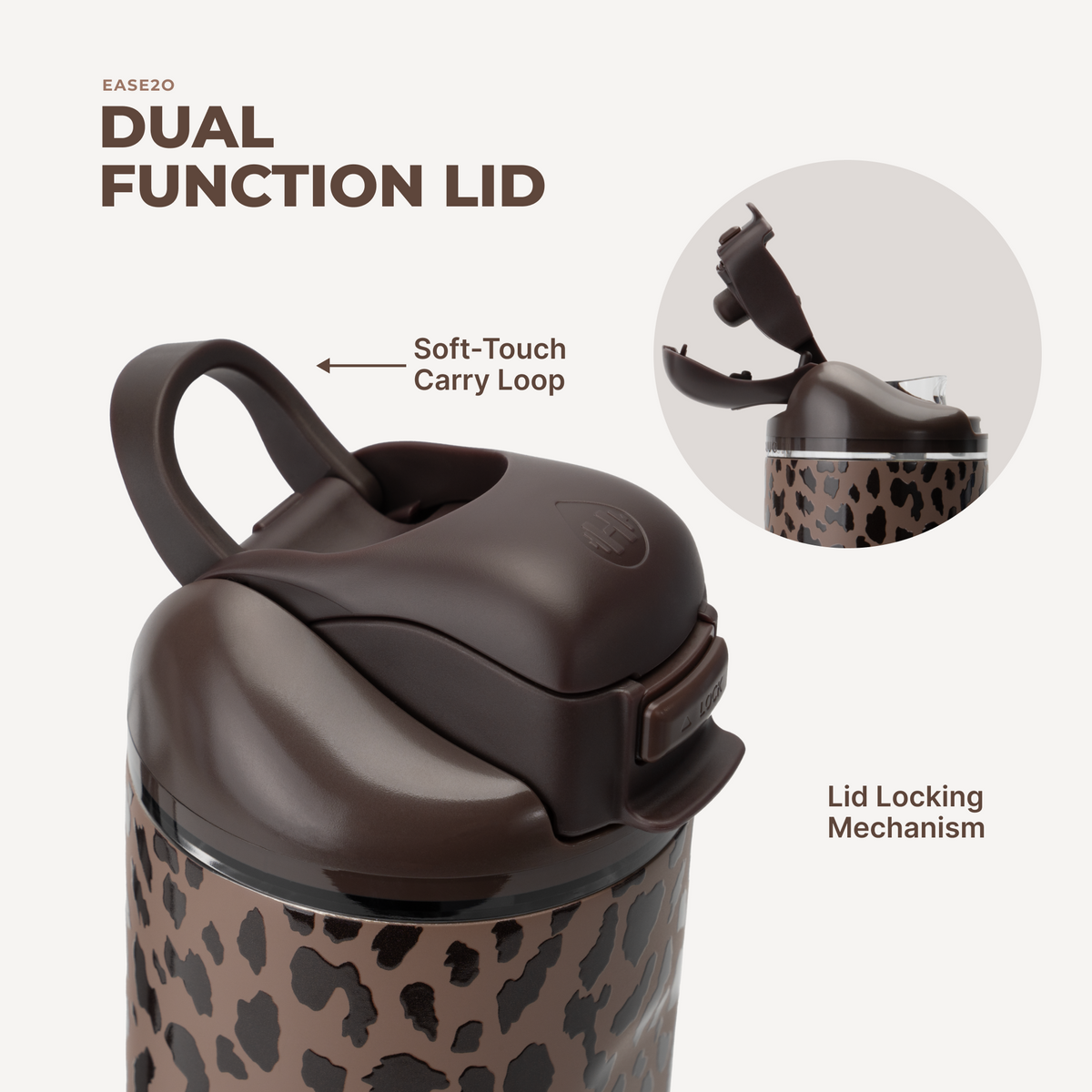 Ease2O (24Oz) - Brown Leopard - US 6050