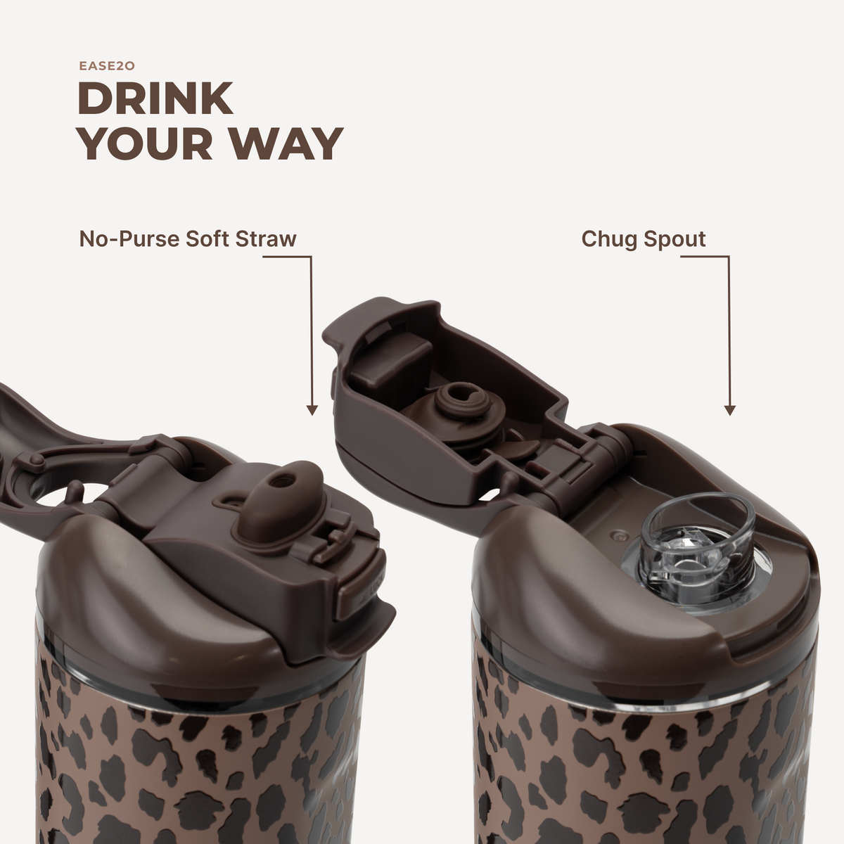 Ease2O (24Oz) - Brown Leopard - US 6050