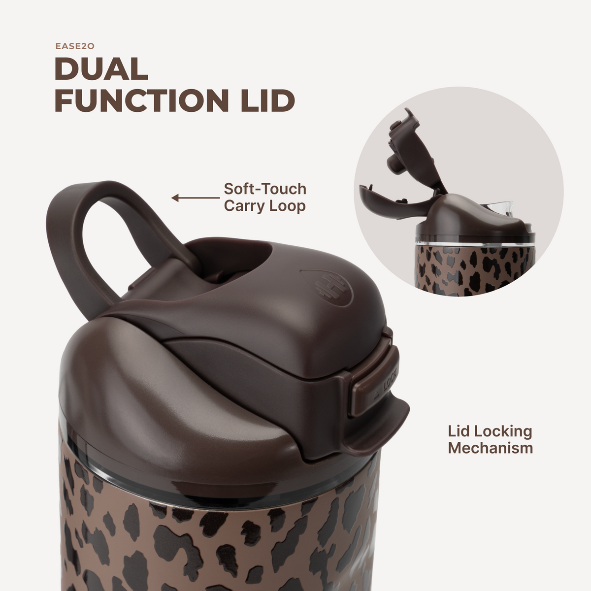 Ease2O (40Oz) - Brown Leopard - US 5120