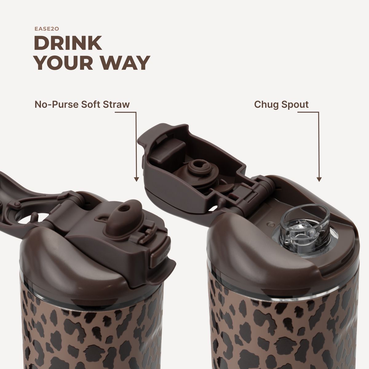 Ease2O (40Oz) - Brown Leopard - US 5120