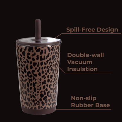 Everyday Tumbler 14Oz - Brown Leopard - US 7704