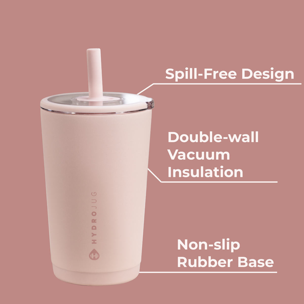 Everyday Tumbler 14Oz - Dusty Rose - US 0796
