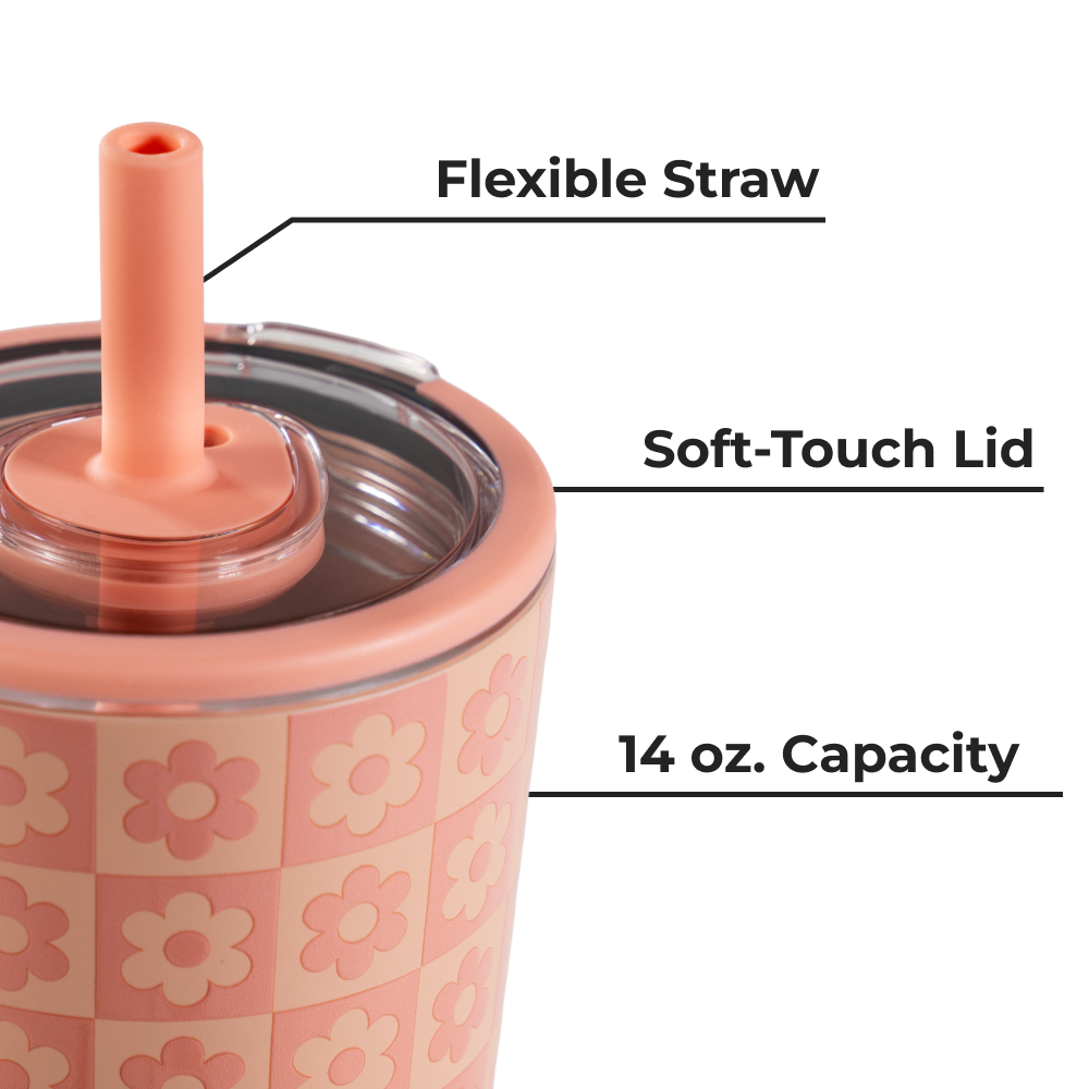 Everyday Tumbler 14Oz - Daisy Checkers - US 4613