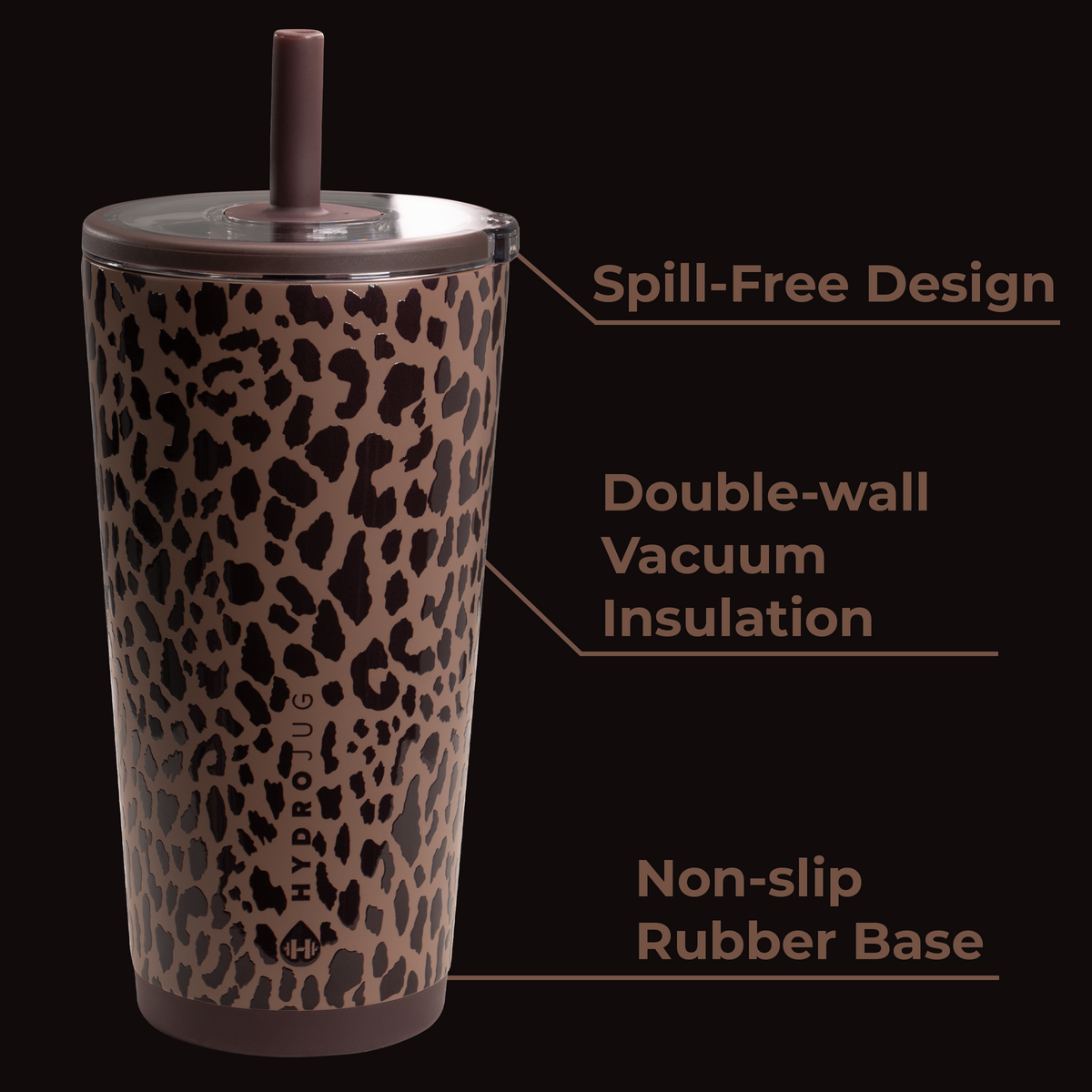 Everyday Tumbler 20Oz - Brown Leopard - US 1877