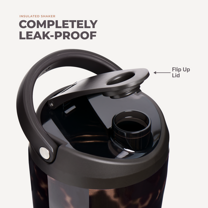 Insulated Shaker (24Oz) - Mocha Tortoise - US 8432
