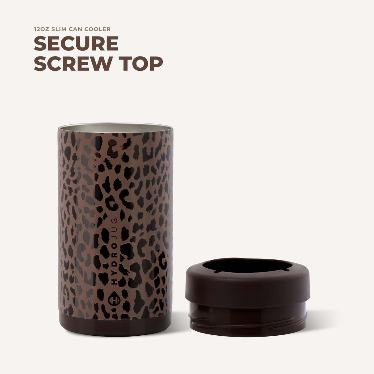 Can Cooler (Slim) - Brown Leopard - US 0324