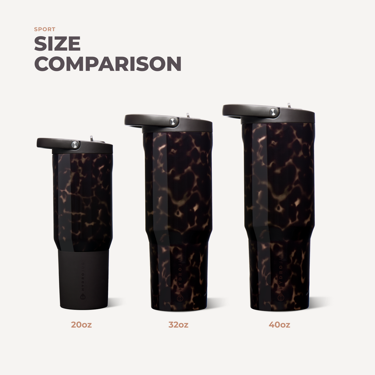 Sport (32Oz) - Mocha Tortoise - US 1195