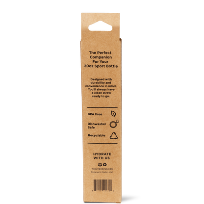 Straw 4 Pack - 20Oz Sport Straws - US 2685