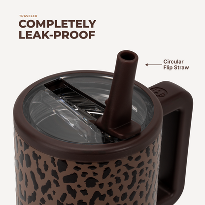Traveler (20Oz) - Brown Leopard - US 1173