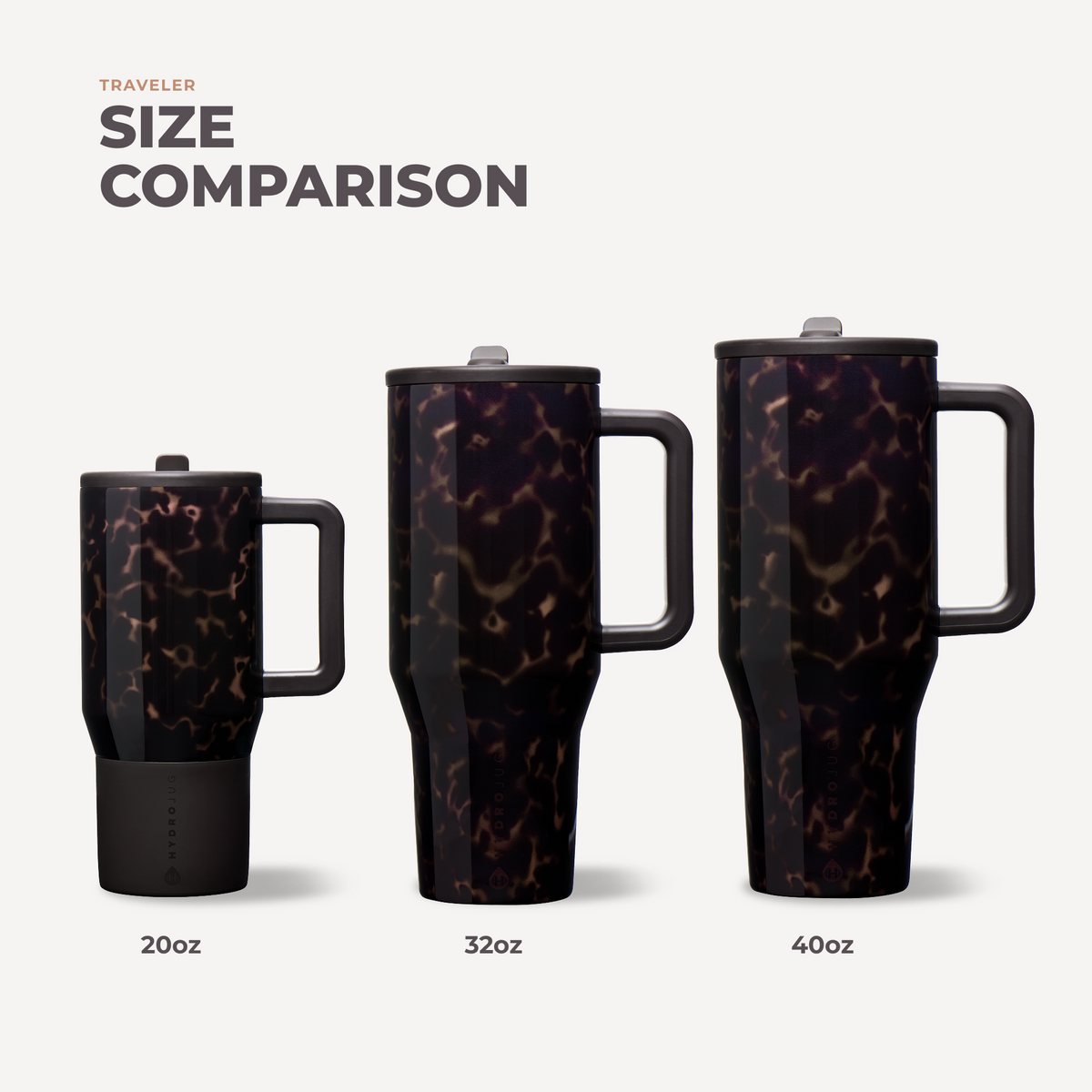 Traveler (32Oz) - Mocha Tortoise - US 6468
