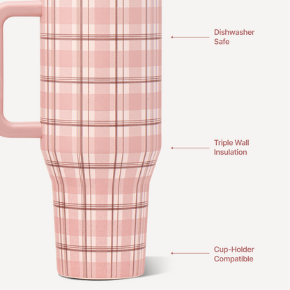 Traveler (32Oz) - Pillow Talk Plaid - US 1116